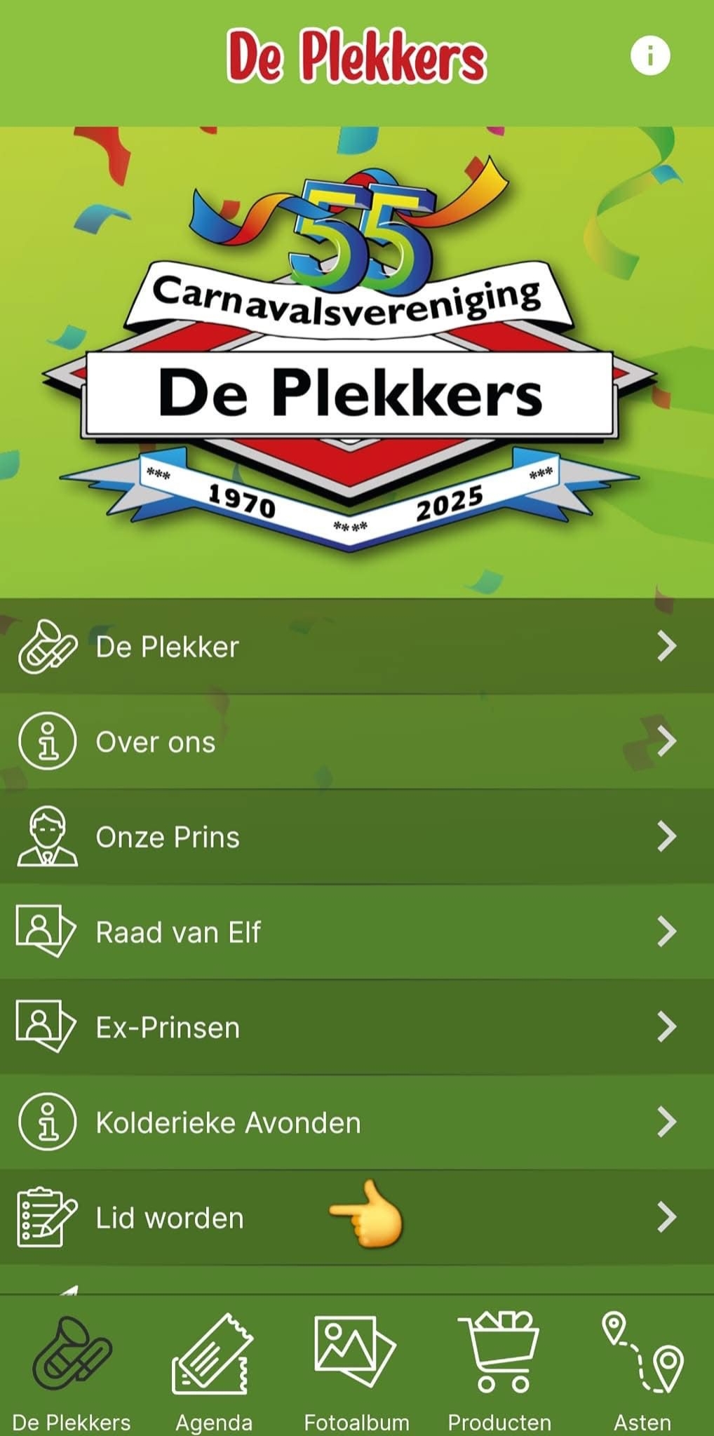 Wil jij lid worden? Wil jij lid worden?
