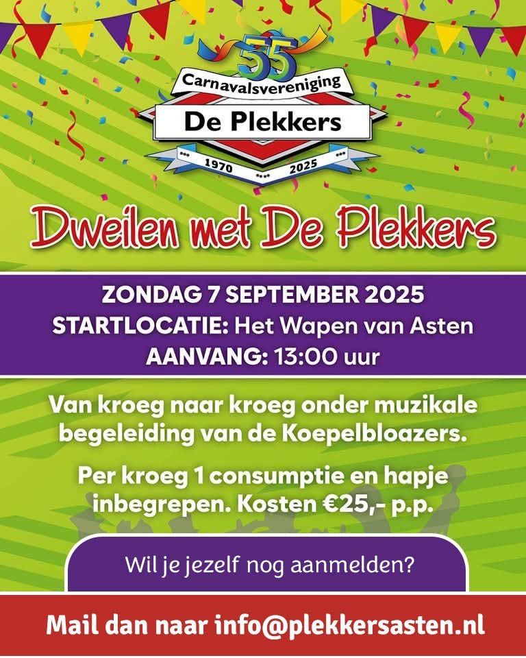 Dweilen met De Plekkers
