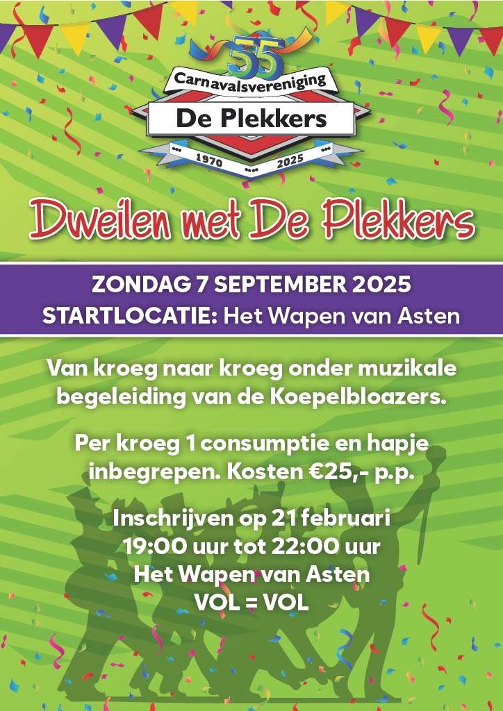 Dweilen met De Plekkers Dweilen met De Plekkers