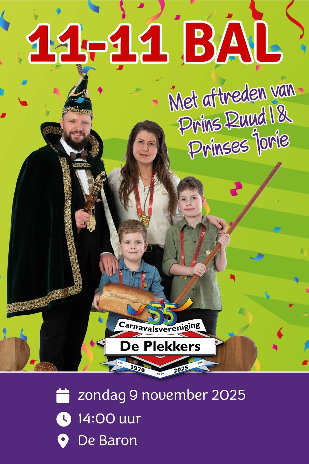 11-11 Bal : Aftreden van Prins Ruud I