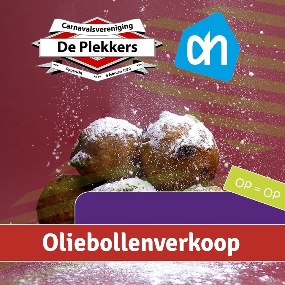 Oliebollen verkoop Albert Heijn